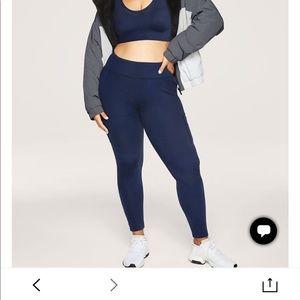 Pink ultimate fleece lined leggings